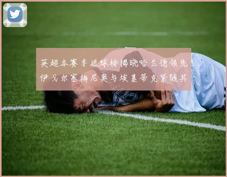 英超本赛季进球榜揭晓哈兰德领先伊戈尔塞梅尼奥与埃基蒂克紧随其后